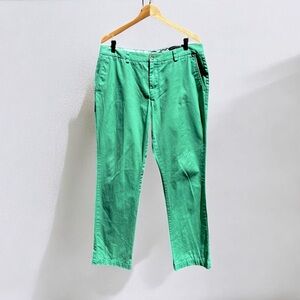 🌻Vineyard Vines Green Cotton Chino Pants Size 36x34